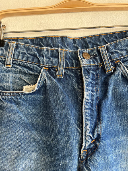 Vintage 1970’s Levi’s “Big E” 517 Denim Jeans