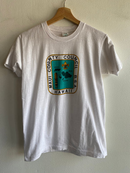 Vintage 1960’s Maui County Council BSA T-Shirt