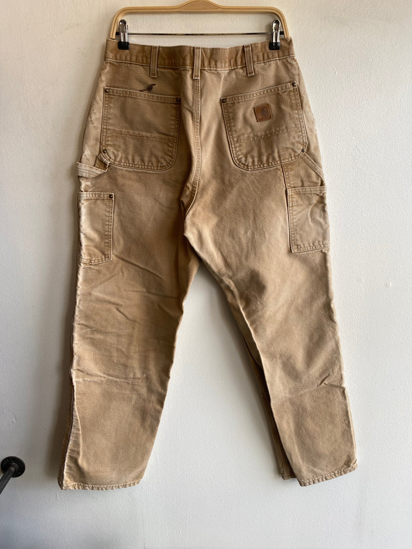 Vintage Y2K Carhartt Double Knee Canvas Work Pants
