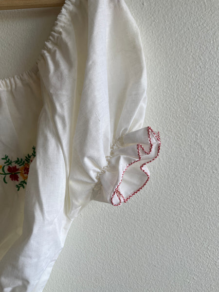 Vintage 1960’s German Embroidered Blouse