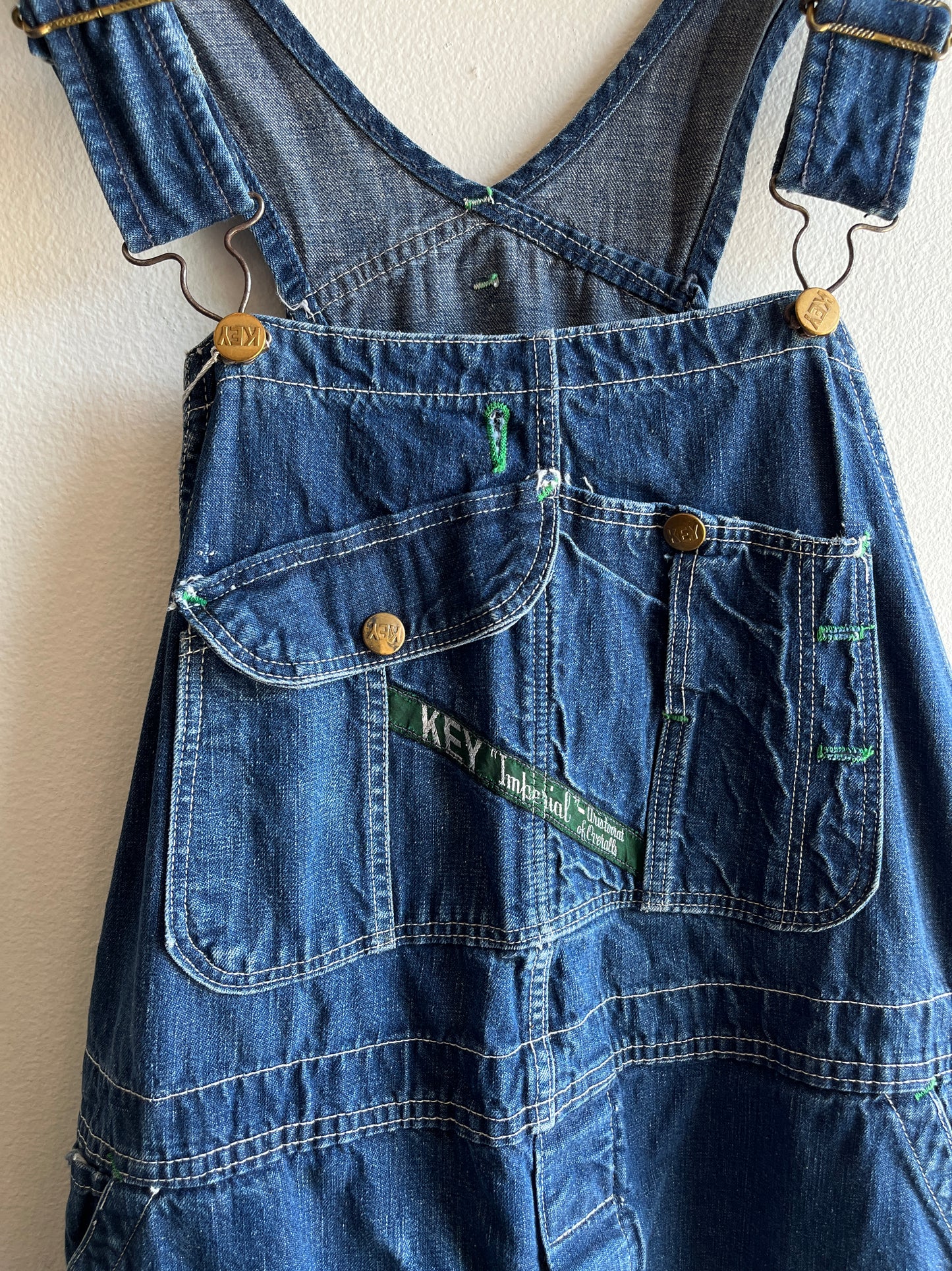 Vintage 1950/60’s Key Denim Overalls - La Lovely Vintage 