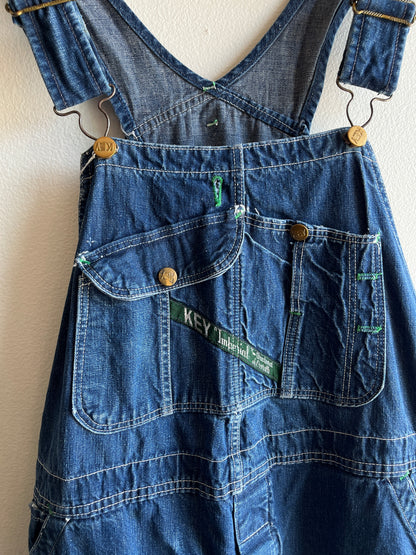 Vintage 1950/60’s Key Denim Overalls - La Lovely Vintage 
