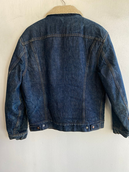 Vintage 1970’s Levi’s Sherpa Lined Denim Trucker Jacket