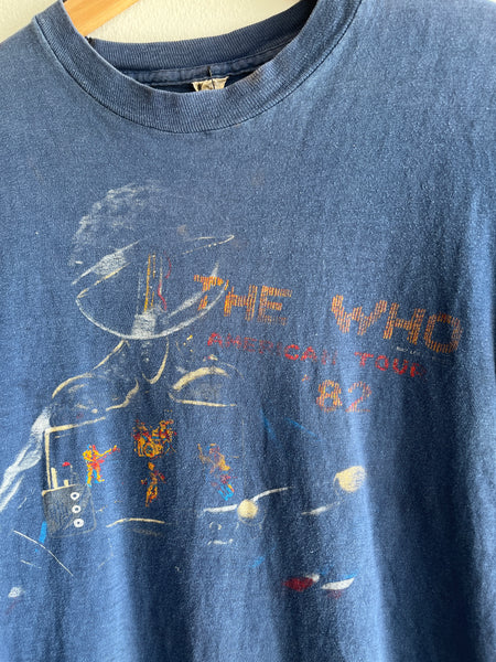 Vintage 1982 The Who Tour T-Shirt