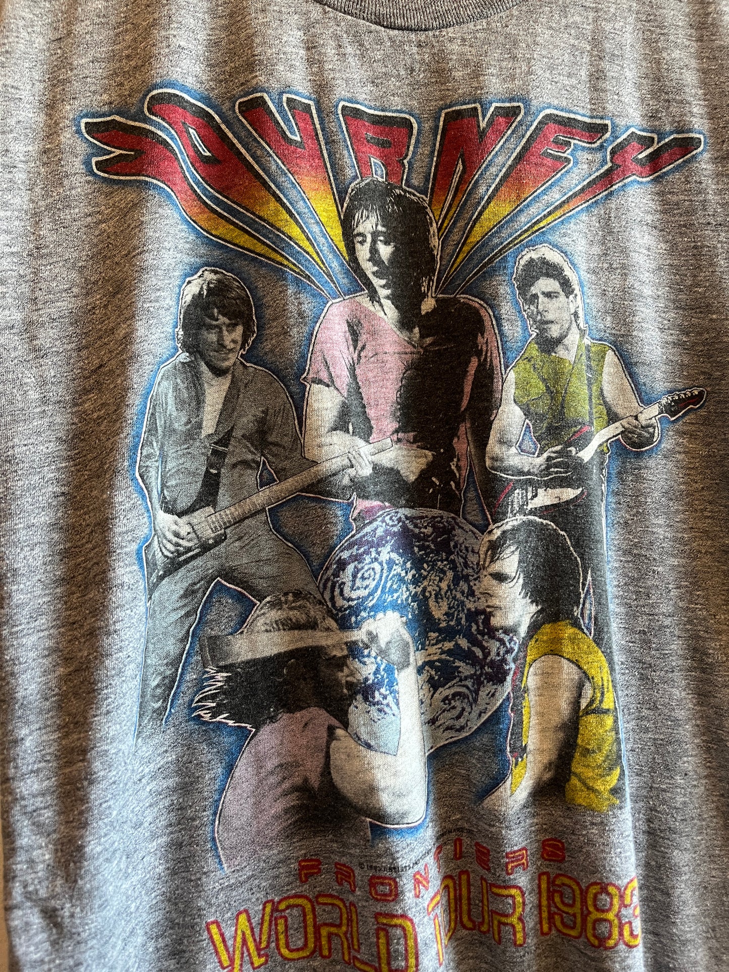 Vintage 1983 Journey Sleeveless Tour T-Shirt - La Lovely Vintage 