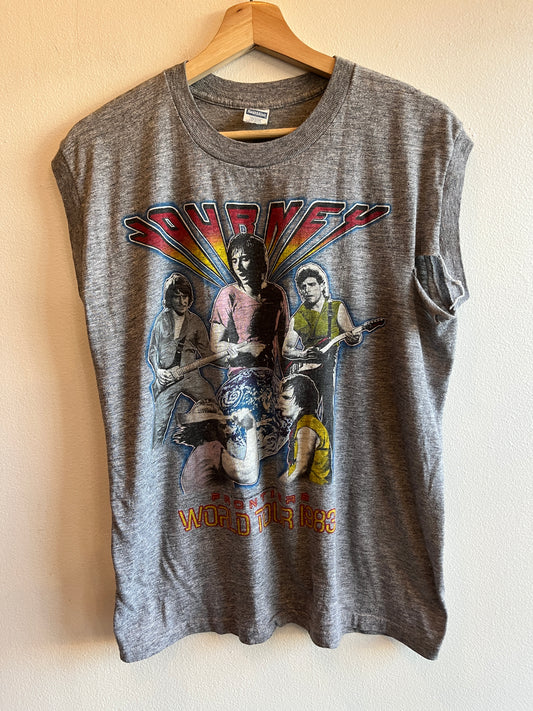 Vintage 1983 Journey Sleeveless Tour T-Shirt - La Lovely Vintage 