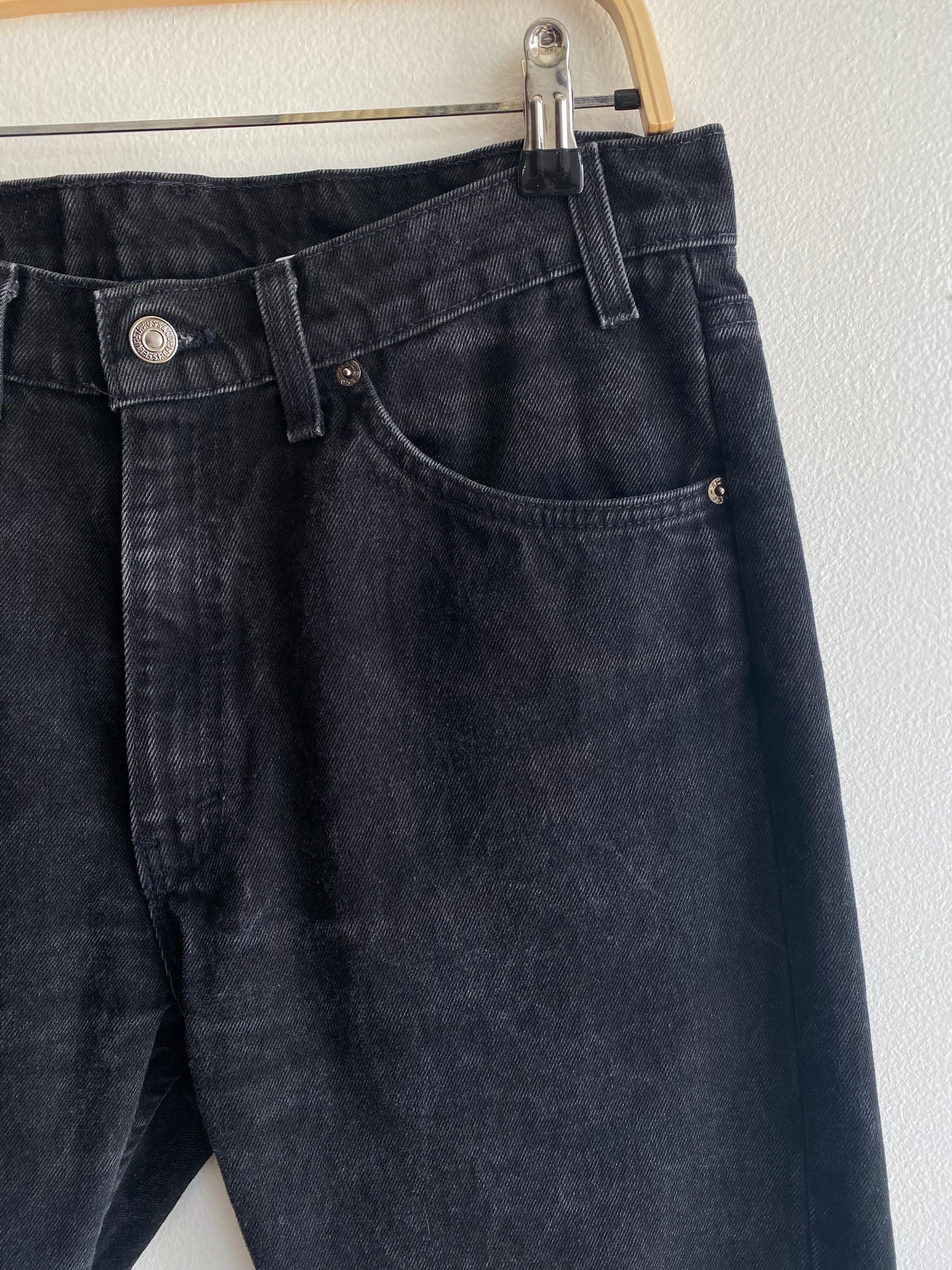 Vintage 1990’s Black Levi’s 505 Denim Jeans