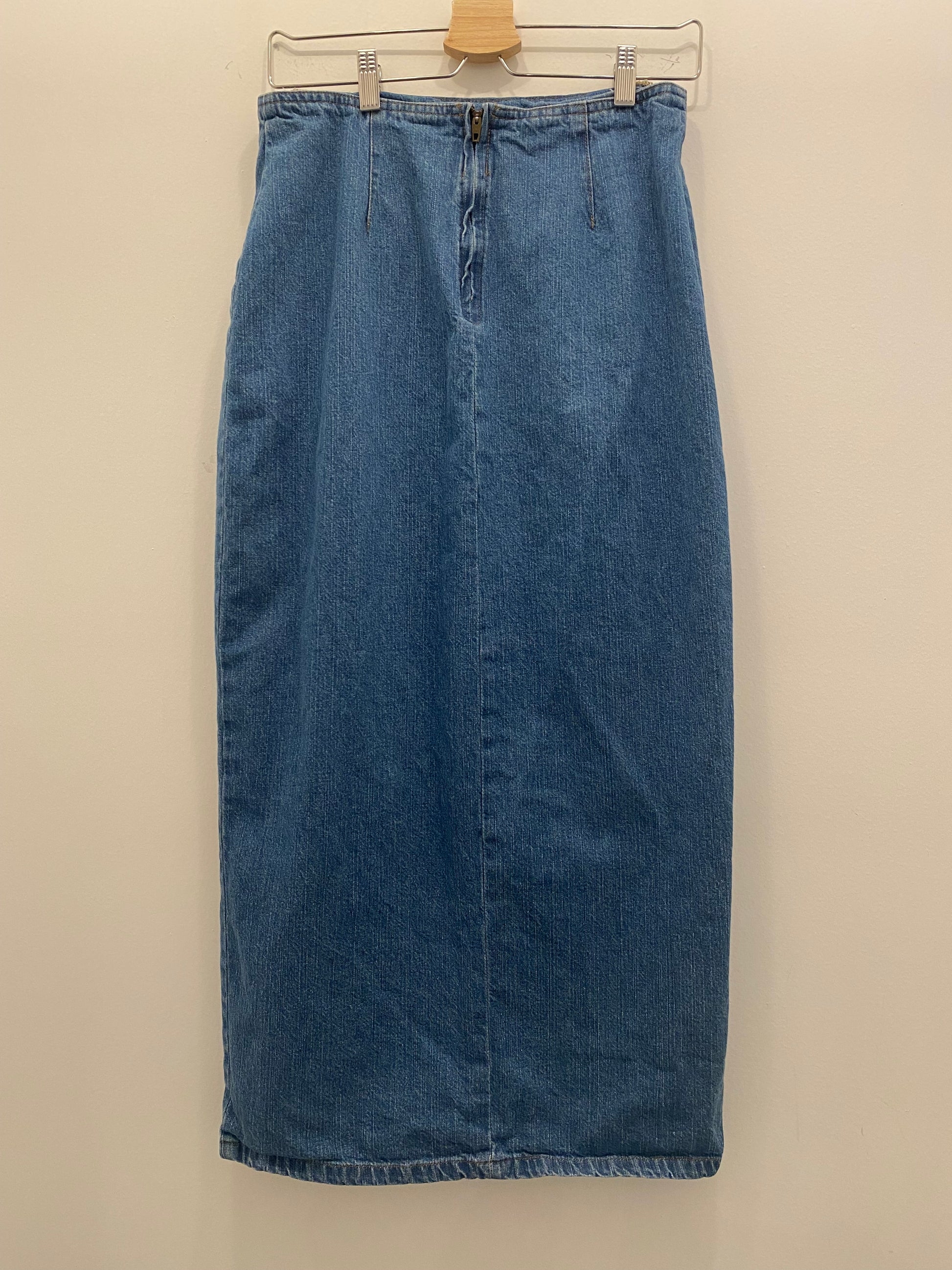Vintage 90’s Vivaldi Jeanswear Denim Maxi Skirt - La Lovely Vintage 