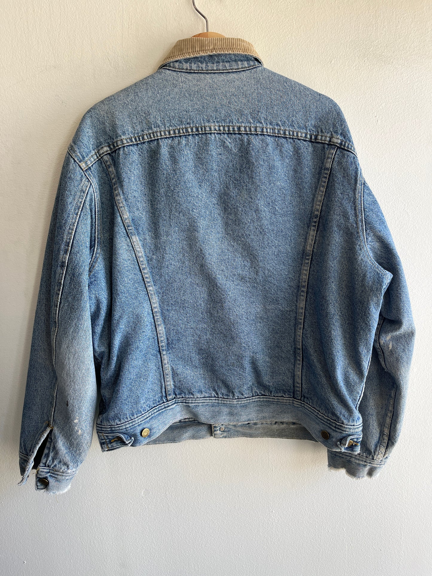 Vintage 1970/80’s Lee Stormrider Blanket-Lined Denim Trucker Jacket