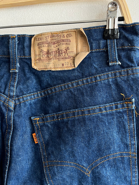 Vintage 1980’s Dark-Wash Levi’s 517 Denim Jeans