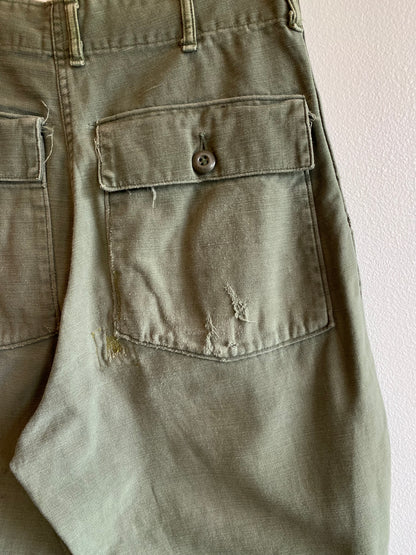 Vintage 1970’s OG-107 Military Fatigue Trousers