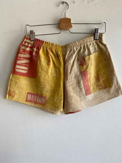 La Lovely Vintage - Handmade Feed Sack Shorts