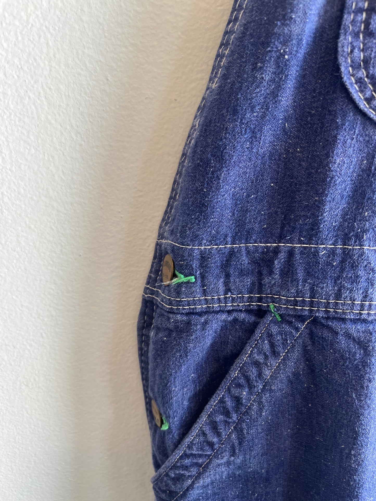 Vintage 1950’s Dee Cee Denim Lowback Overalls - La Lovely Vintage 
