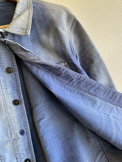 Vintage 1940’s Moleskine French Chore Coat - La Lovely Vintage 