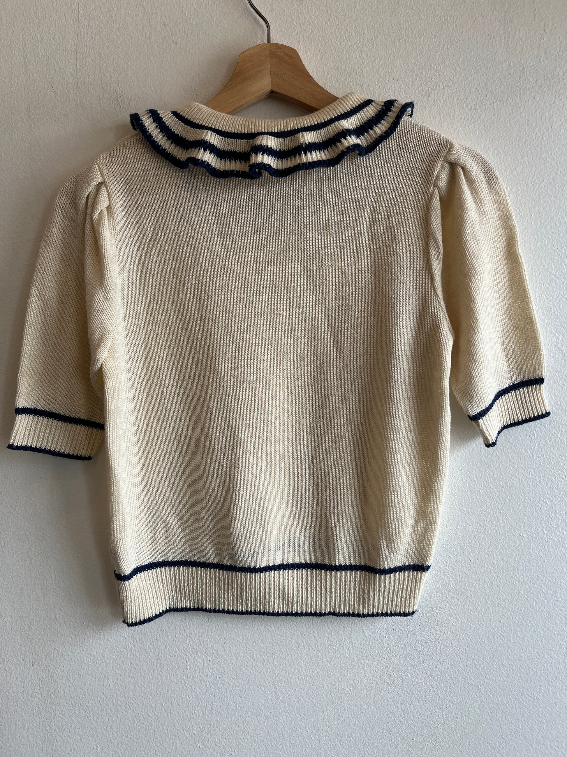 Vintage 1970’s Short Sleeve Sweater - La Lovely Vintage 