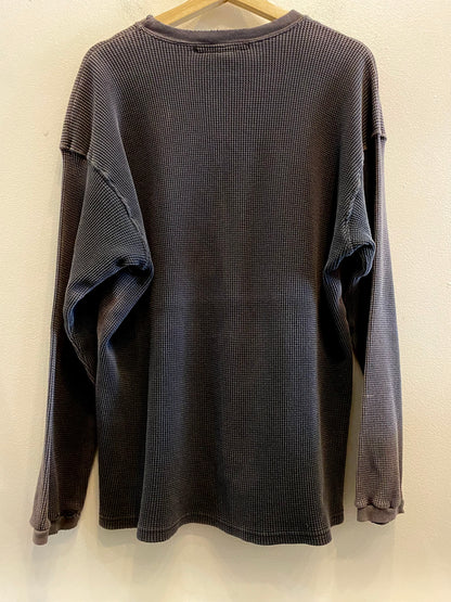 Vintage 1990’s sun faded black thermal