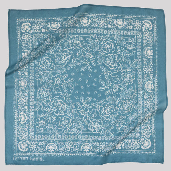 Last Chance Textiles - Cotton Bandana - La Lovely Vintage 
