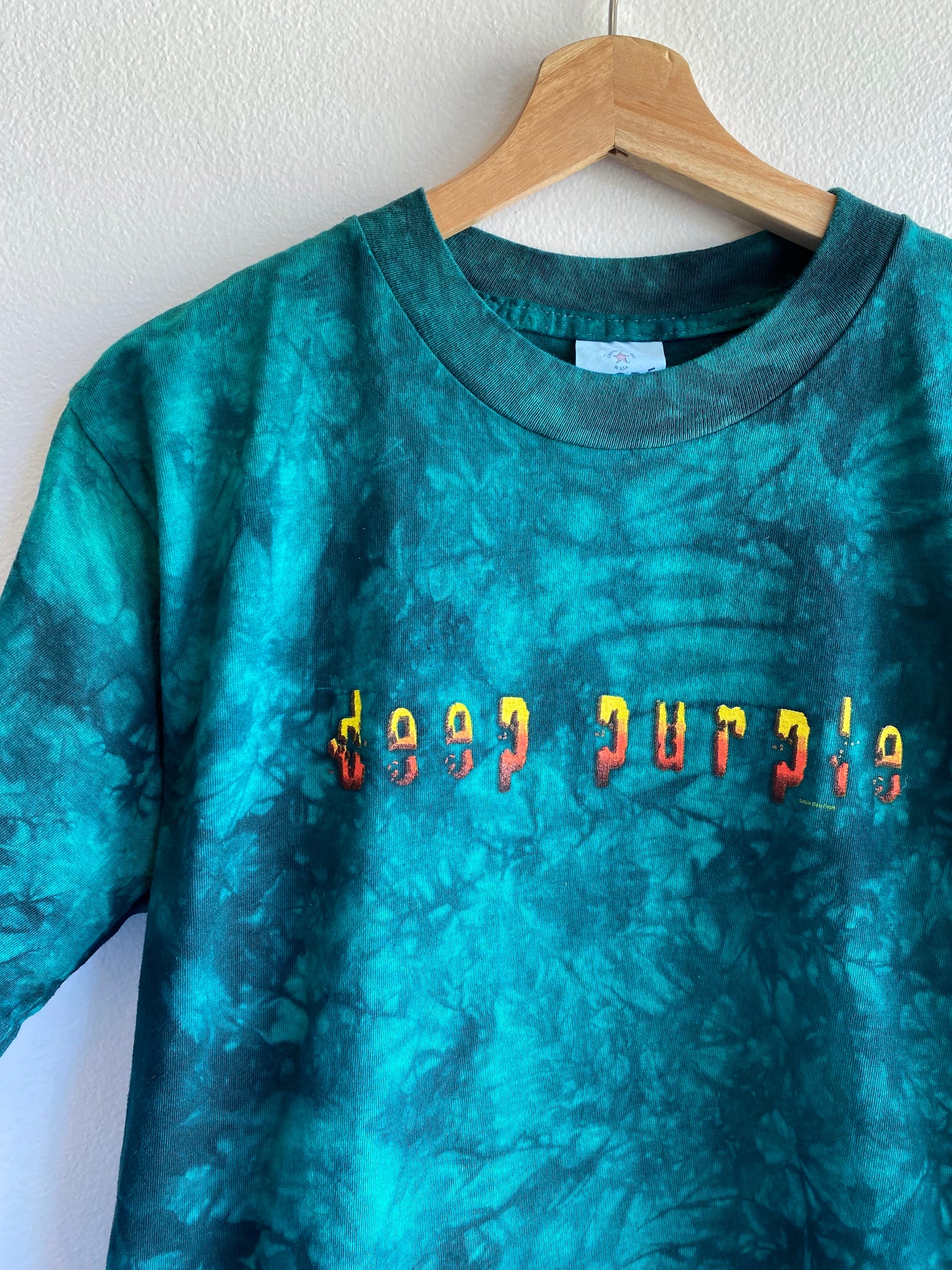 Vintage 2004 Deep Purple Tie-Dye Tour T-Shirt