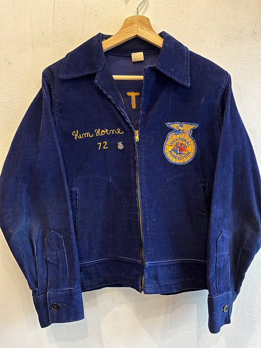 Vintage 1972 Corduroy FFA Jacket - La Lovely Vintage 
