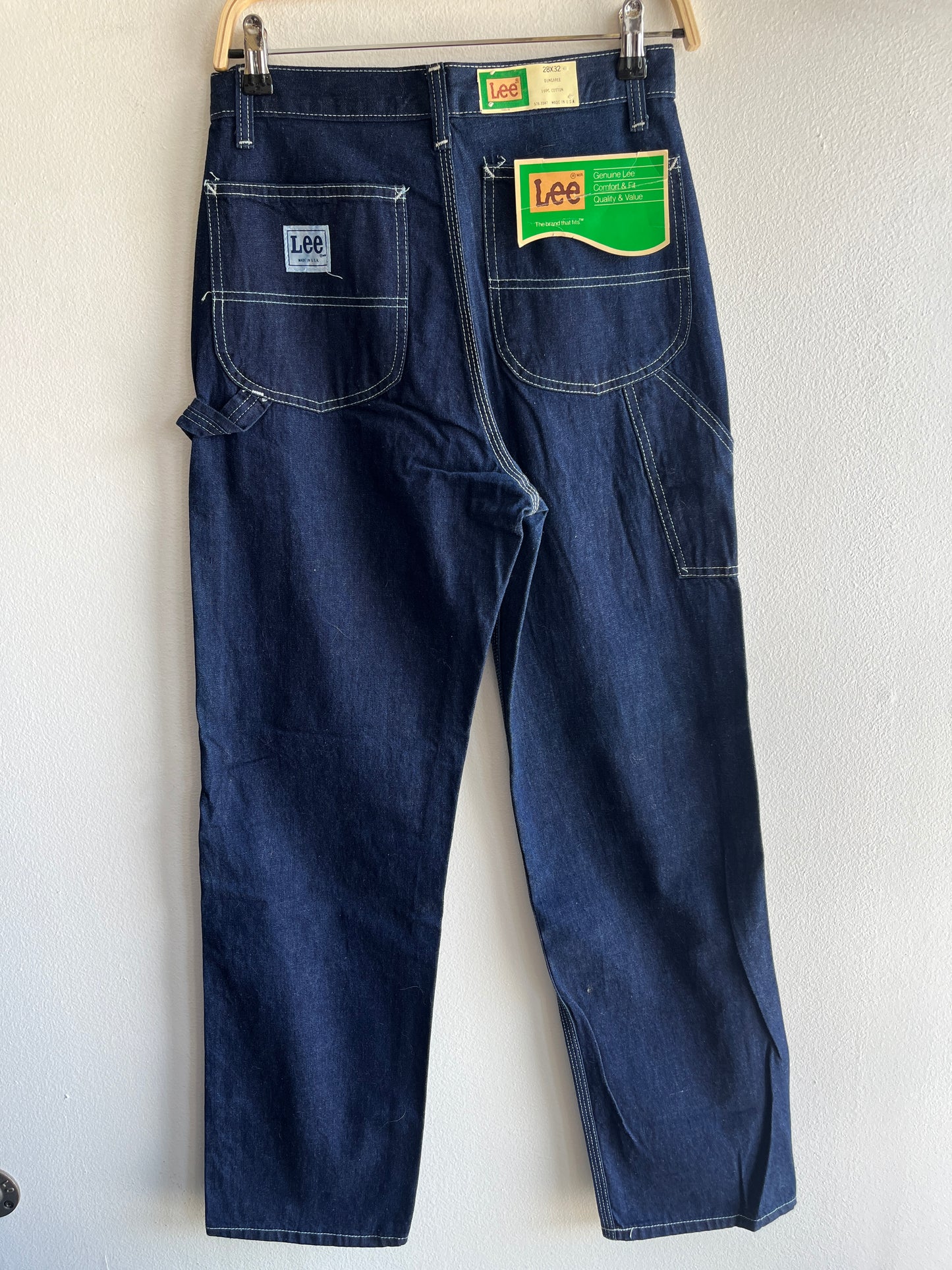 Vintage 1970’s Deadstock Lee Denim Carpenter Jeans