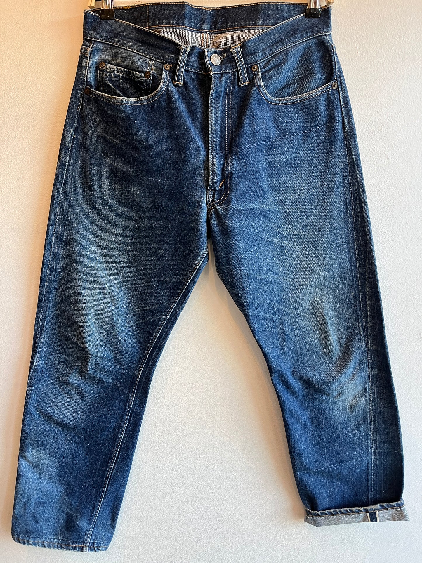Vintage Early 1970’s Levi’s “Big E”  502 Denim Jeans