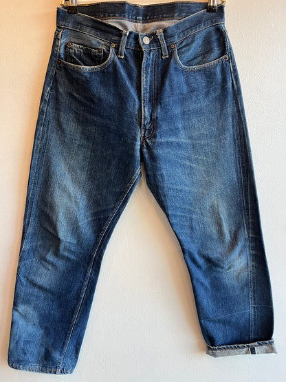 Vintage Early 1970’s Levi’s “Big E”  502 Denim Jeans
