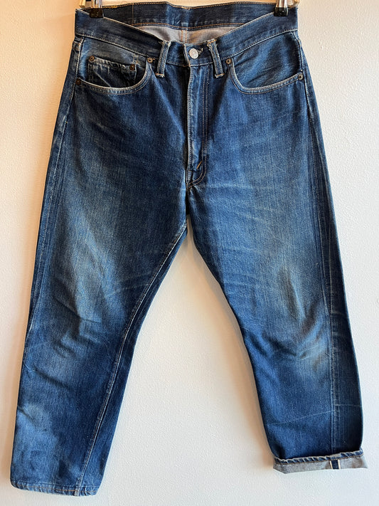 Vintage Early 1970’s Levi’s “Big E”  502 Denim Jeans