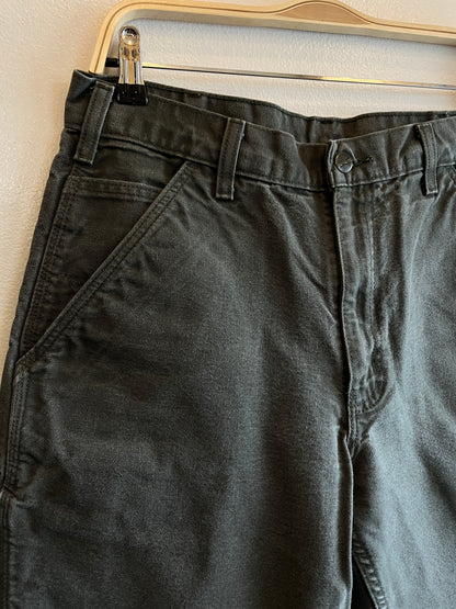 Vintage 2000’s Carhartt Olive Canvas Work Pants