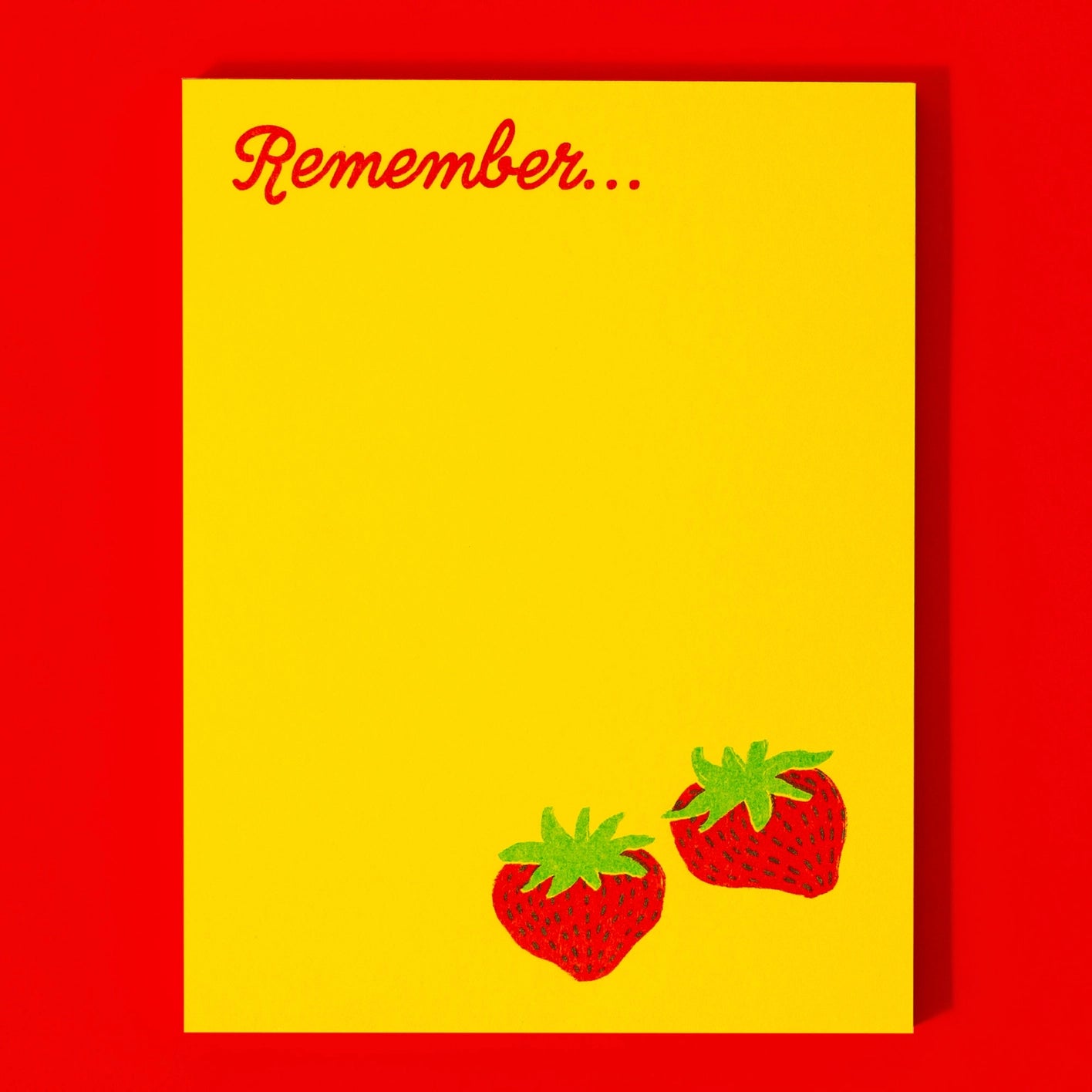 Bromstad Printing Co. - A2 Notepad - La Lovely Vintage 
