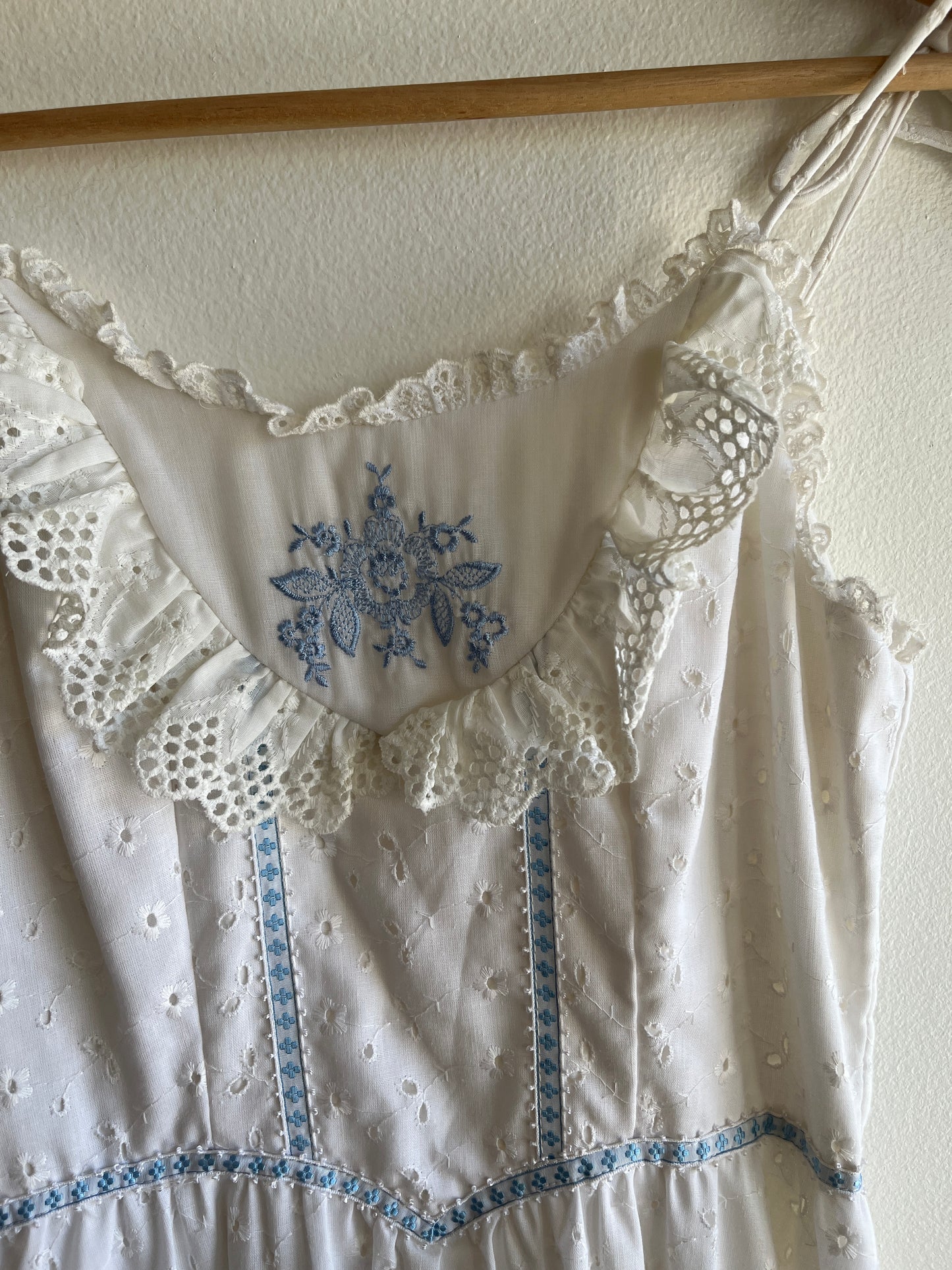 Vintage 1970’s Candi Jones Floral Dress
