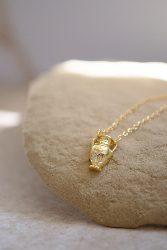 Amphora Vase Pendant Necklace