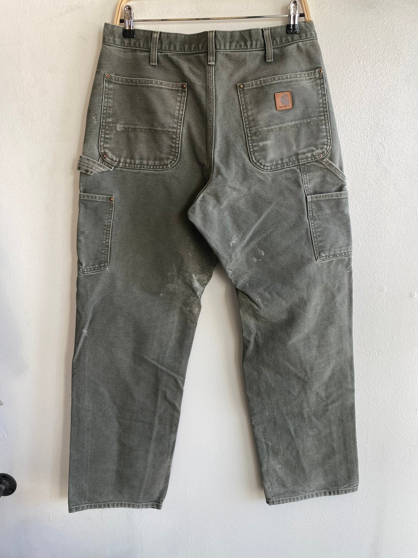 Vintage Y2K Carhartt Double Knee Canvas Work Pants