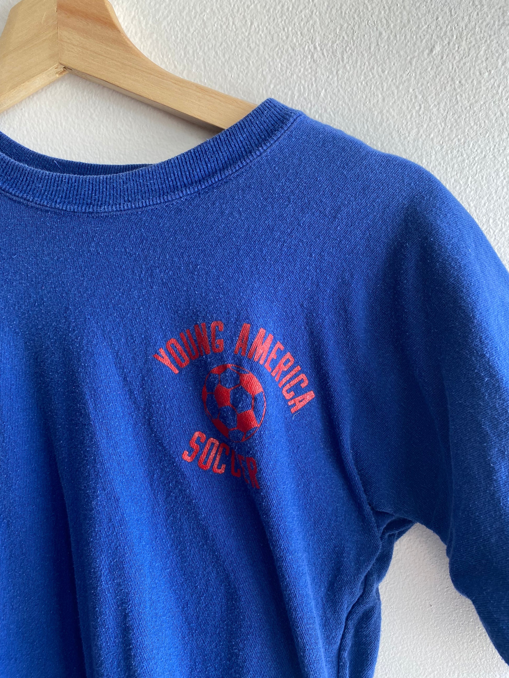 Vintage 1970’s Young America Soccer Reversible Gym Shirt - La Lovely Vintage 