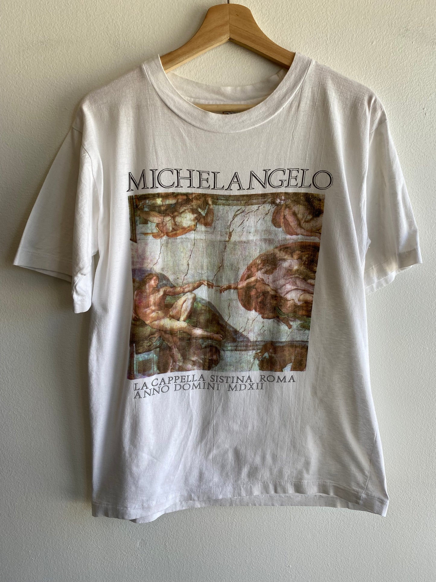 Vintage 1980/90’s Michaelangelo’s Sistine Chapel T-Shirt