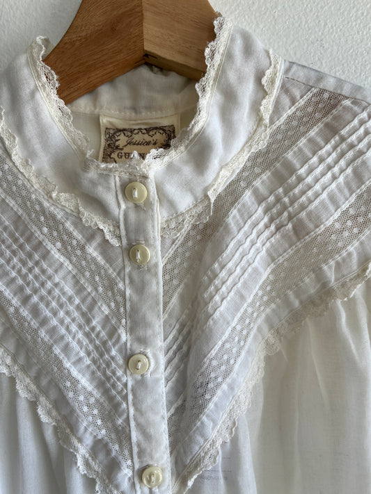 Vintage 1970’s Gunne Sax “Gunnies” Blouse