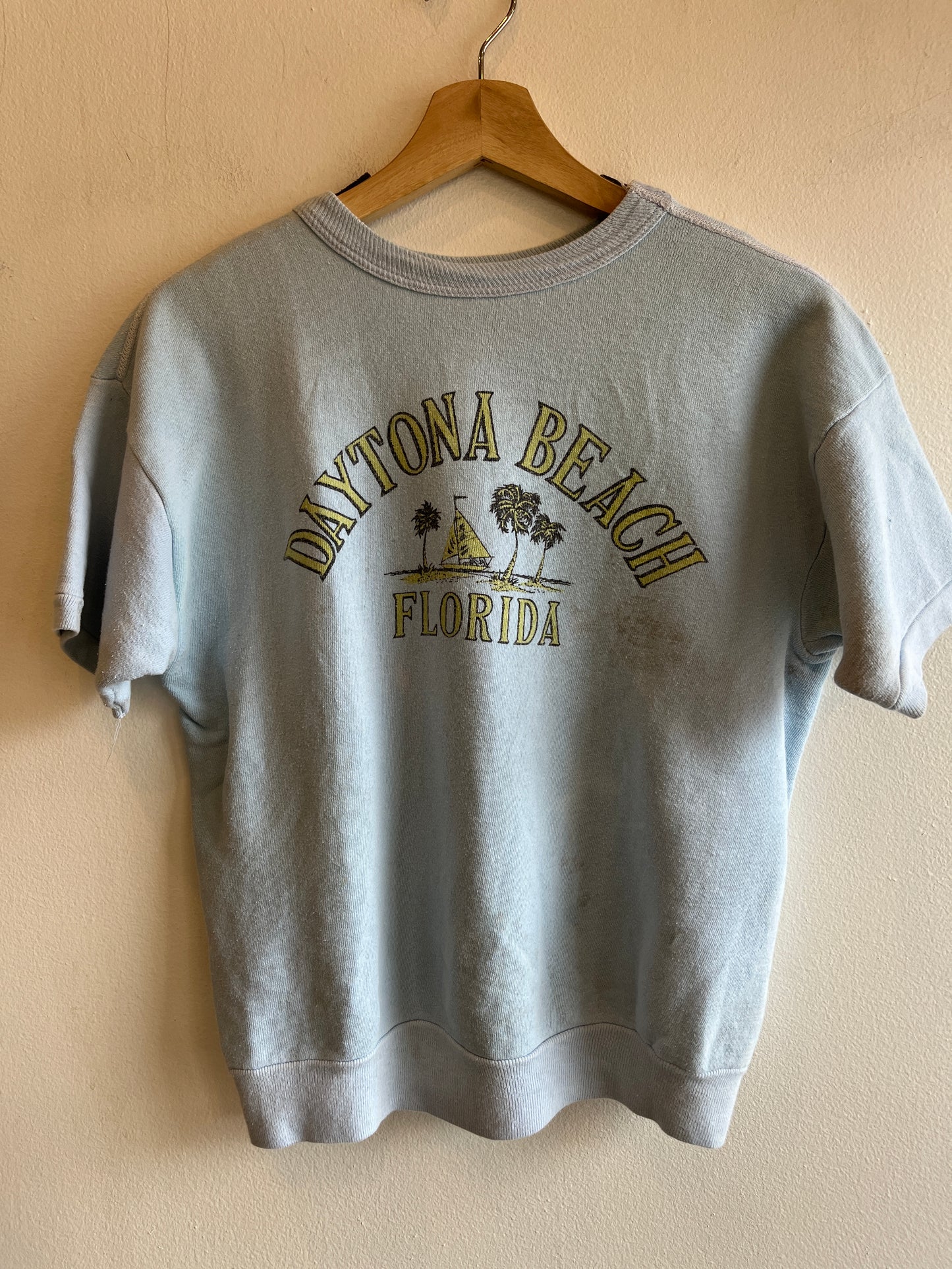 Vintage 1960/70’s Daytona Beach Short Sleeve Sweatshirt