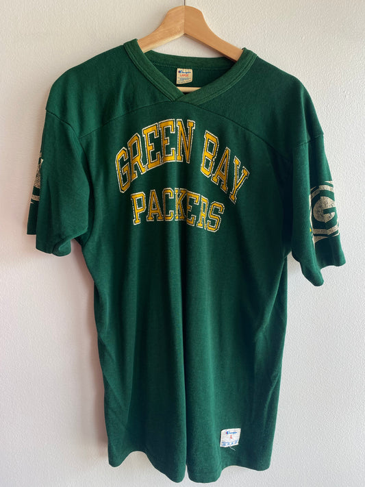 Vintage 1970’s Green Bay Packers Champion Jersey T-Shirt