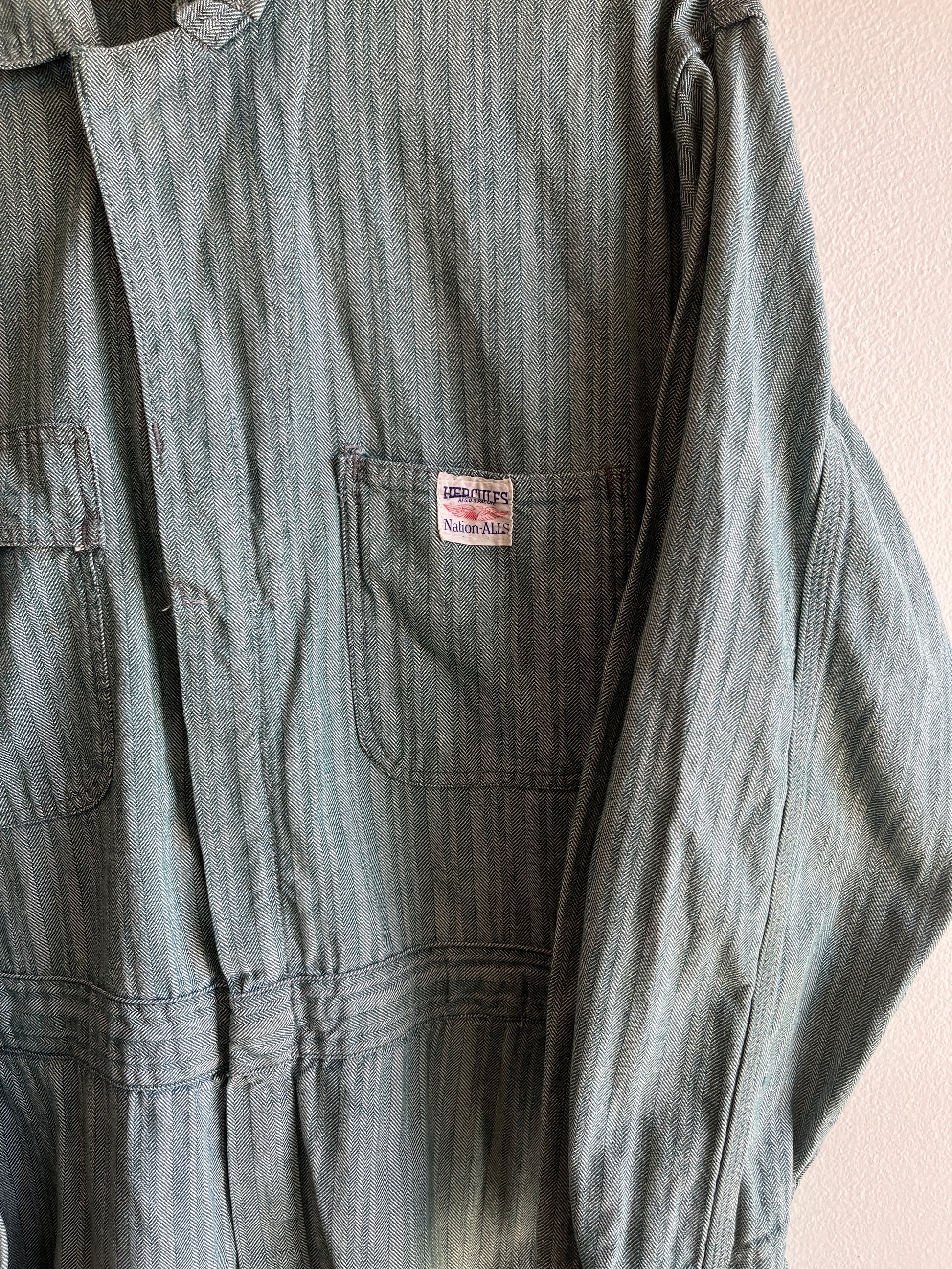 Vintage 1950’s Hercules “Nation-Alls” Coveralls - La Lovely Vintage 