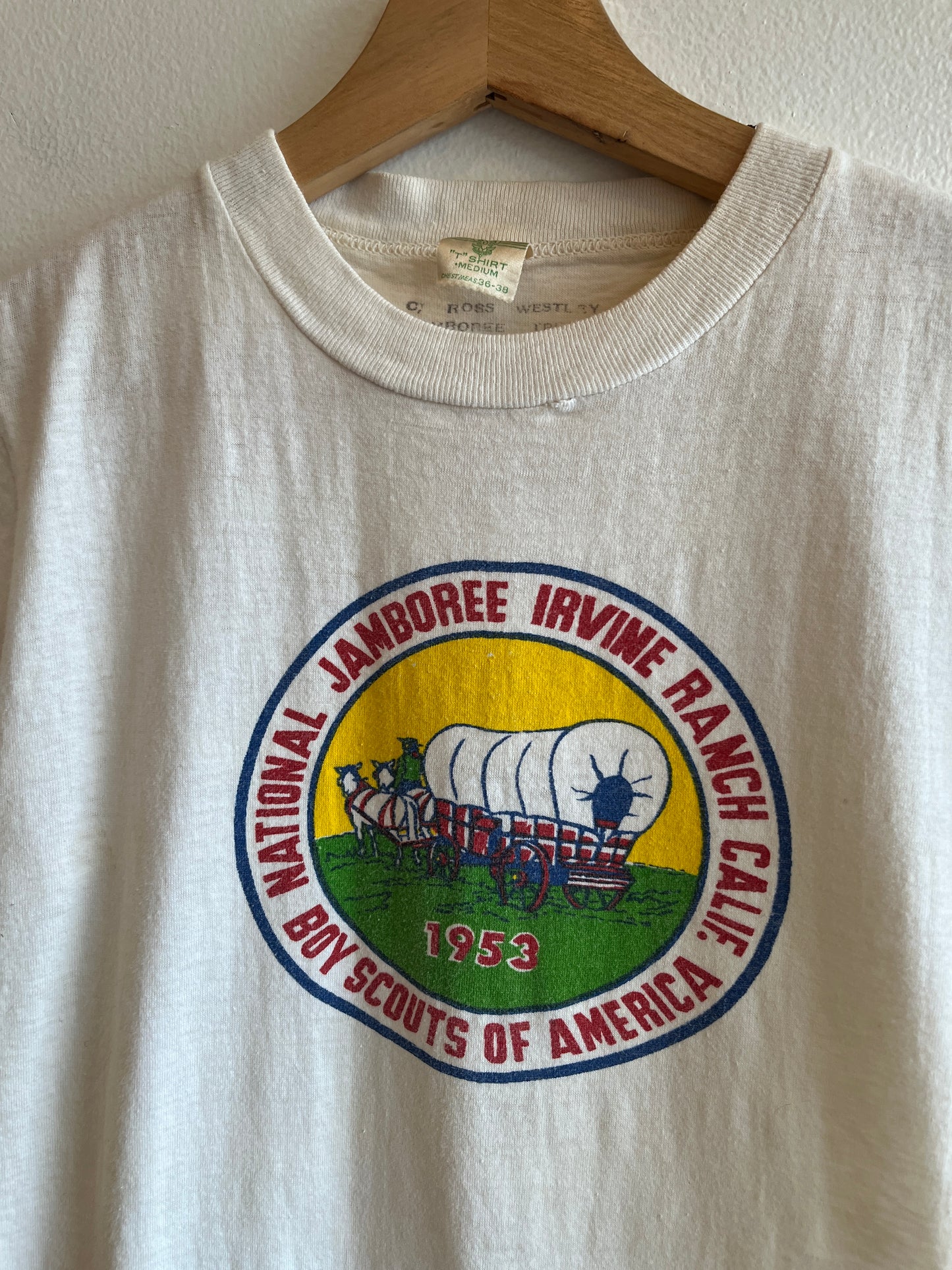 Vintage 1953 BSA National Jamboree T-Shirt