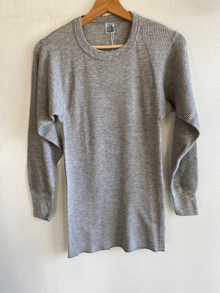 Vintage 1970’s Grey Waffle-Knit Thermal Shirt