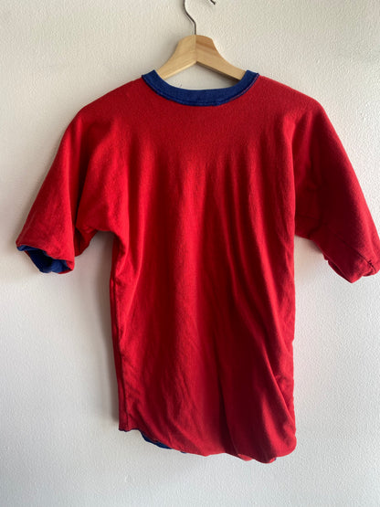 Vintage 1970’s Young America Soccer Reversible Gym Shirt - La Lovely Vintage 