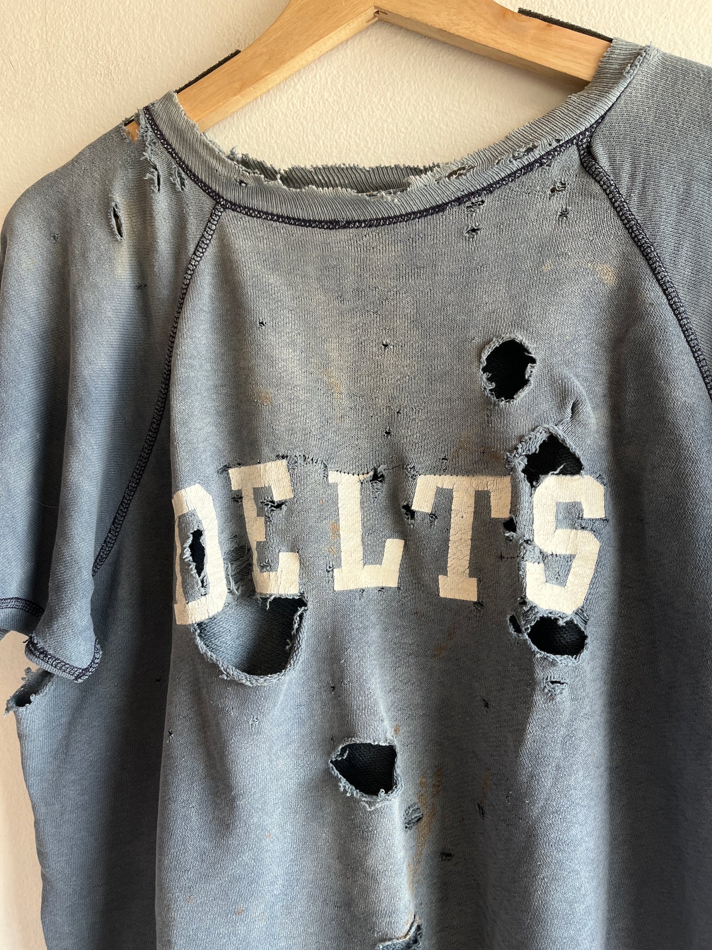 Vintage 1950’s Phi Delta Gamma Short Sleeve Sweatshirt