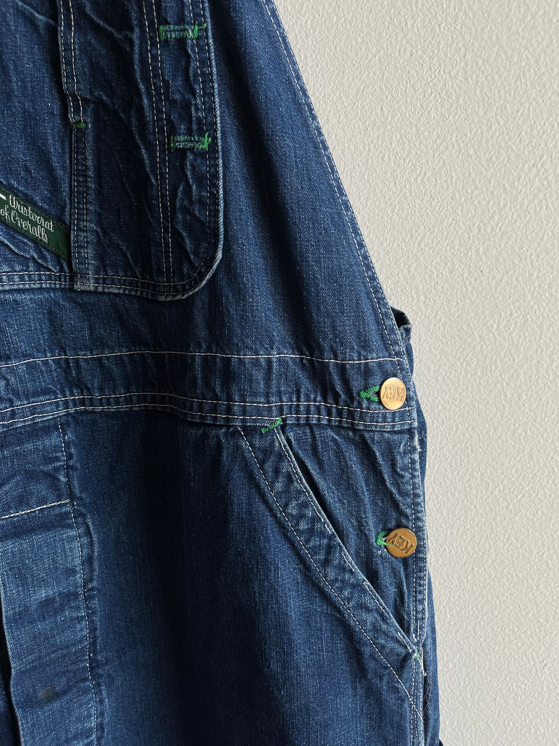Vintage 1950/60’s Key Denim Overalls - La Lovely Vintage 