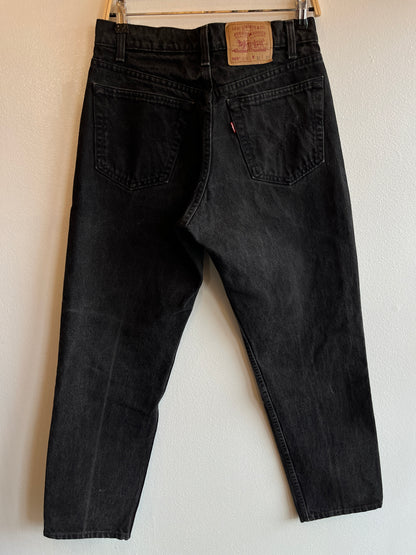 Vintage 1990’s Levi’s 555 Black Denim Jeans