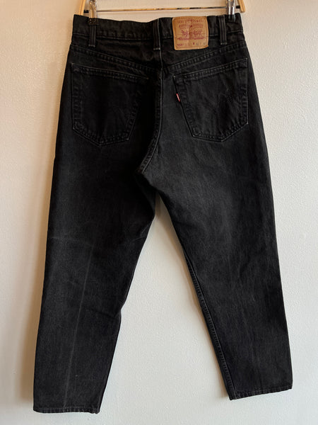 Vintage 1990’s Levi’s 555 Black Denim Jeans