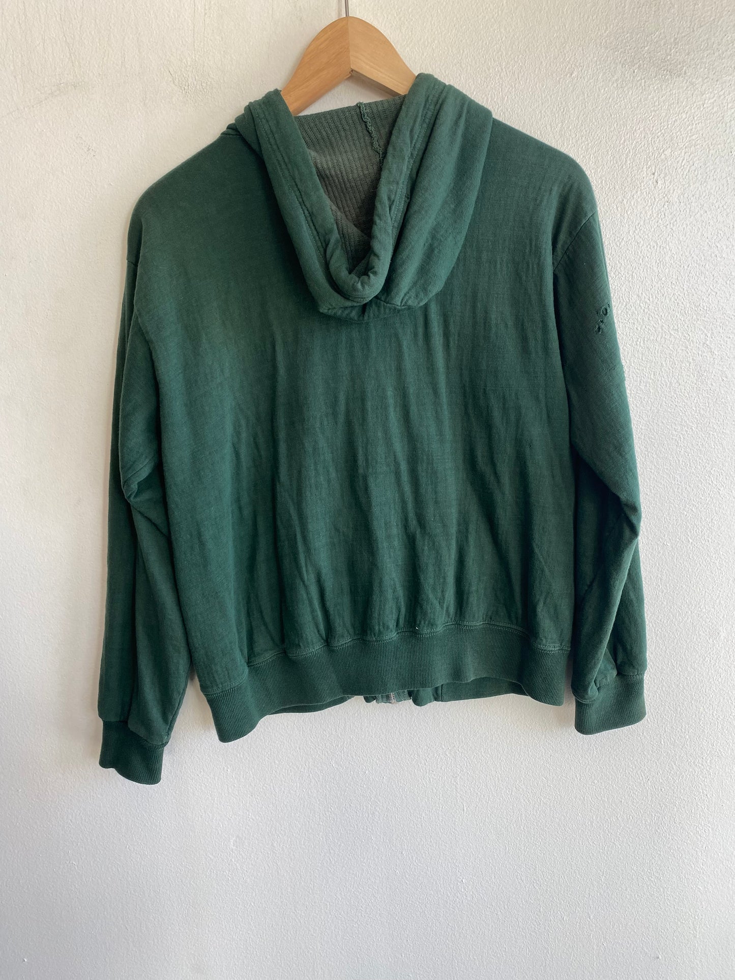 Vintage 1960/70’s Thermal Lined Zip-Up Hooded Sweatshirt