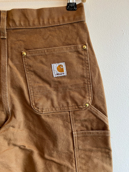 Vintage Y2K Carhartt Double Knee Canvas Work Pants