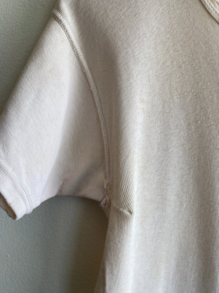 Vintage 1940/50’s Brent “Healthgard” Ribbed T-Shirt