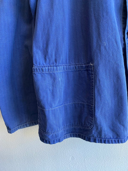 Vintage 1960’s Herringbone Twill French Chore Coat - La Lovely Vintage 