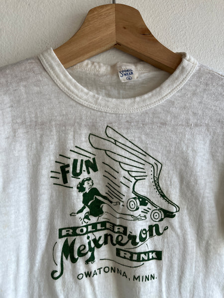 Vintage 1950’s Meixneron Roller Rink T-Shirt